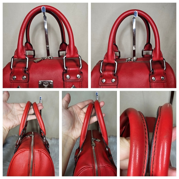 MCM small red boston - Picture 5 of 11